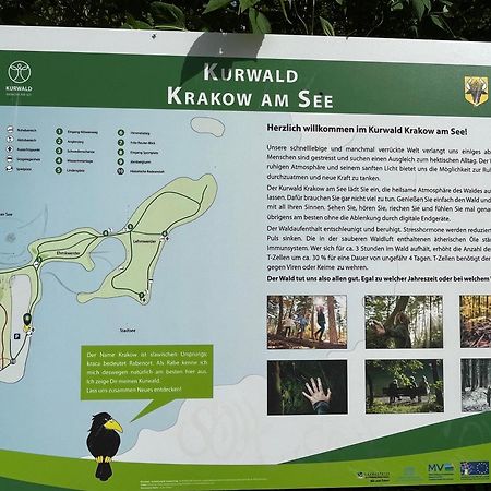 Ferienwohnung Fuer 2 Personen Krakow am See Dış mekan fotoğraf